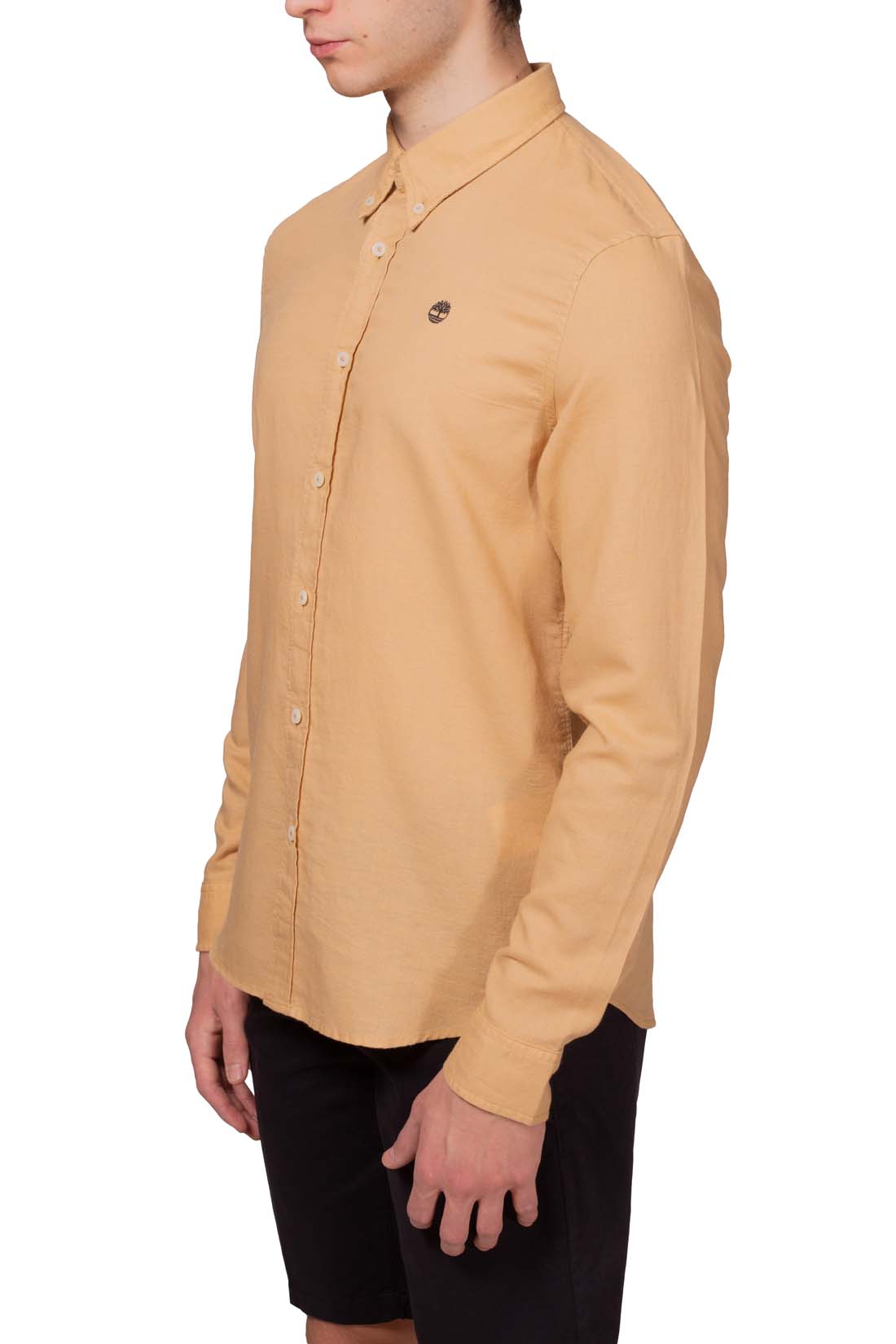 TIMBERLAND - Men's slim linen blend shirt - Size XXL-110
