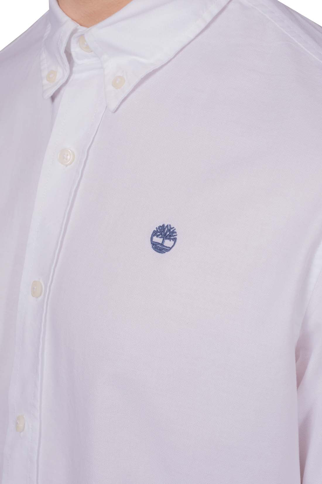 TIMBERLAND - Men's regular cotton shirt-4