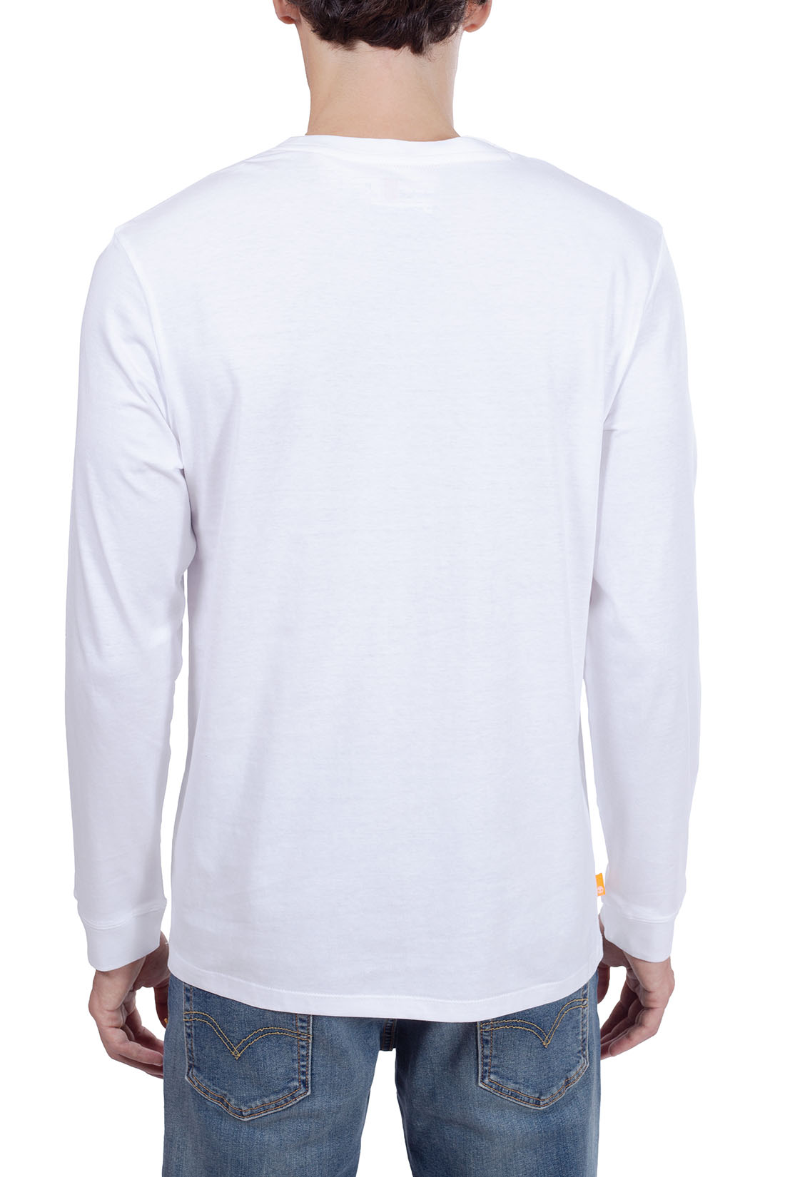 TIMBERLAND - Men's basic T-shirt with cuffs and logo  - Size XXL-12
