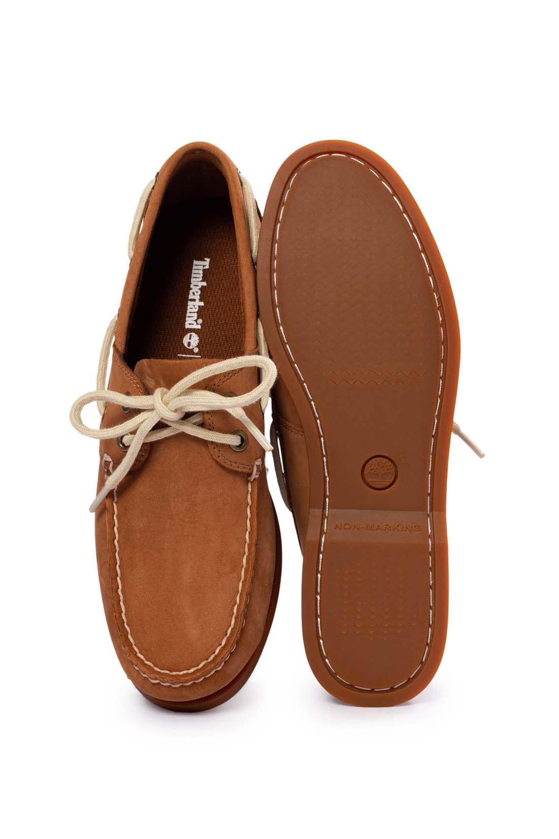 TIMBERLAND - Men's Cedar Bay nubuck boat shoes-16
