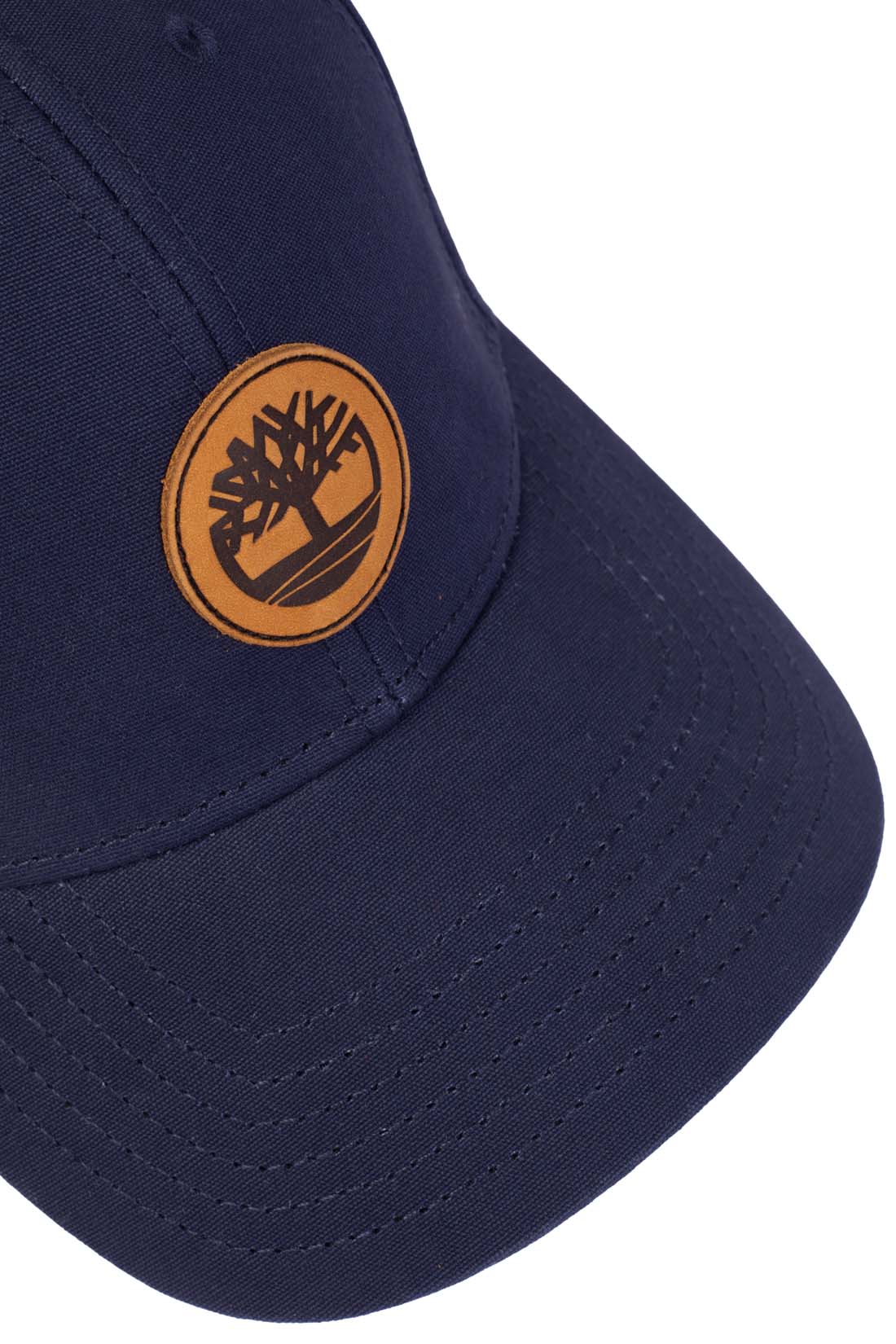 TIMBERLAND - Men's cap with leather details  - Size One size-1