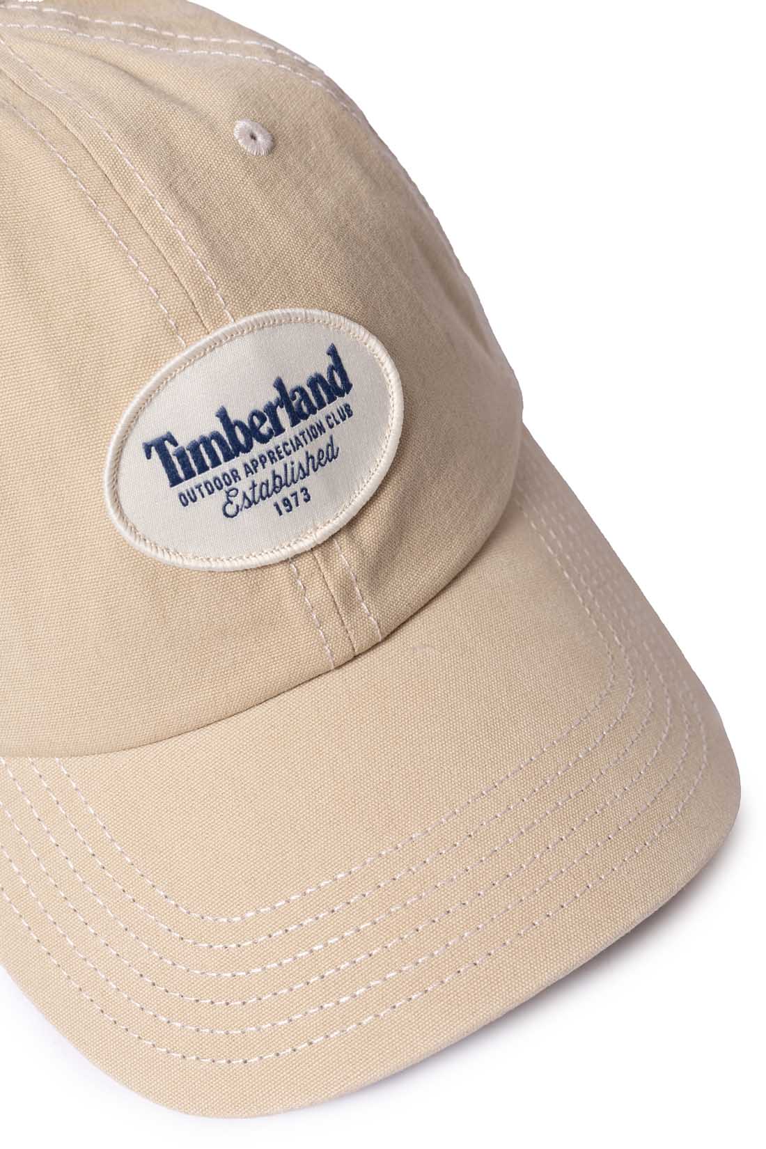 TIMBERLAND - Men's cap with circular patch  - Size OS-7