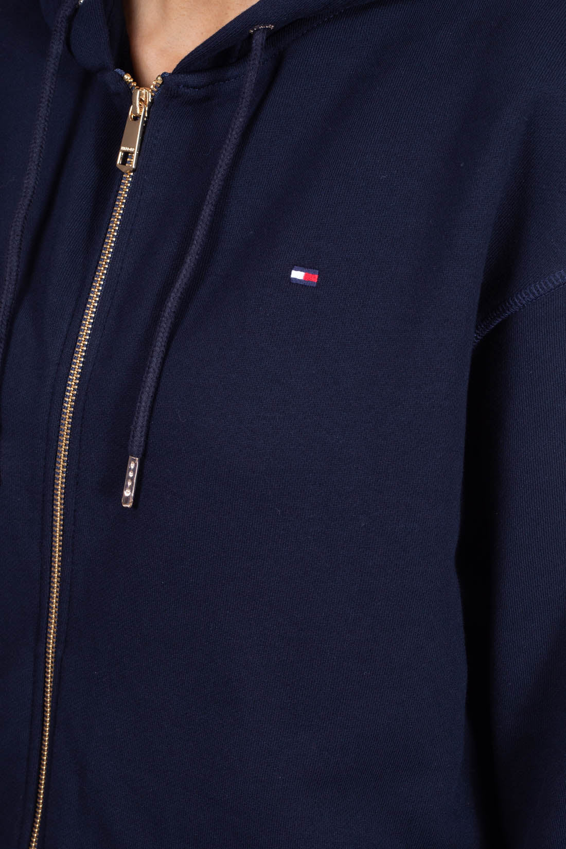 TOMMY HILFIGER - Women's logo sweatshirt with hood-2