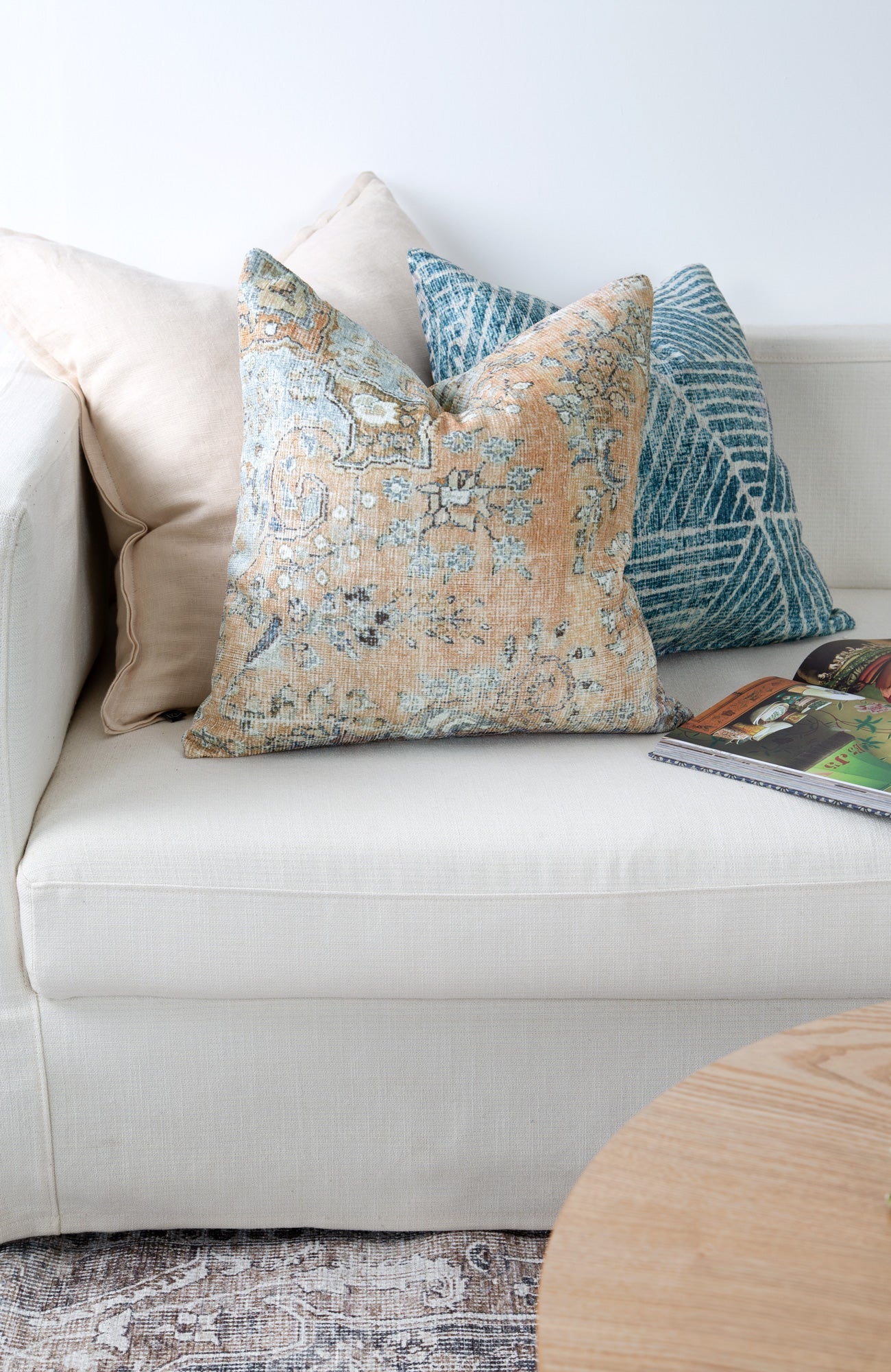 Greenport Denim in Blue Pillow-2