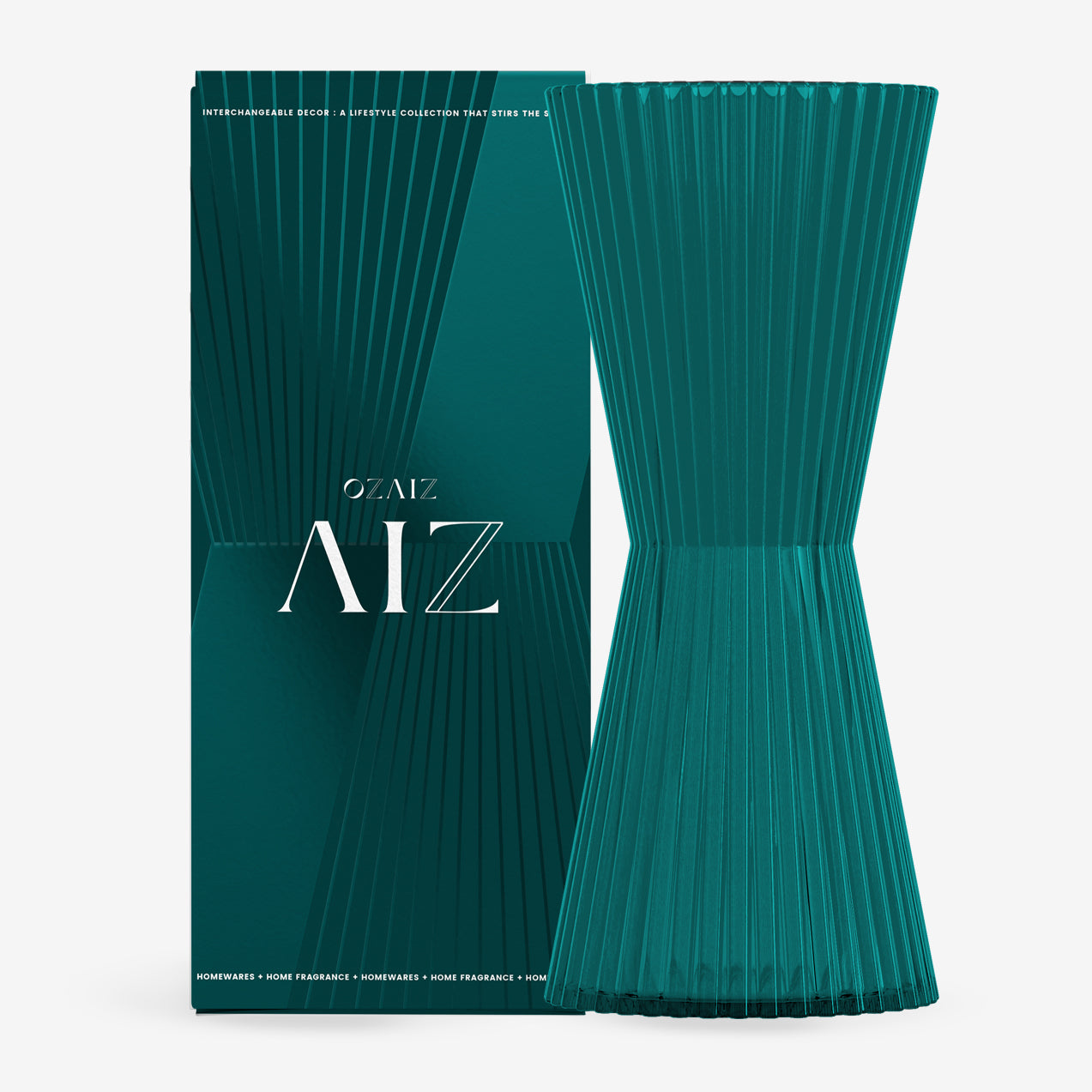 AIZ Glass in Teal