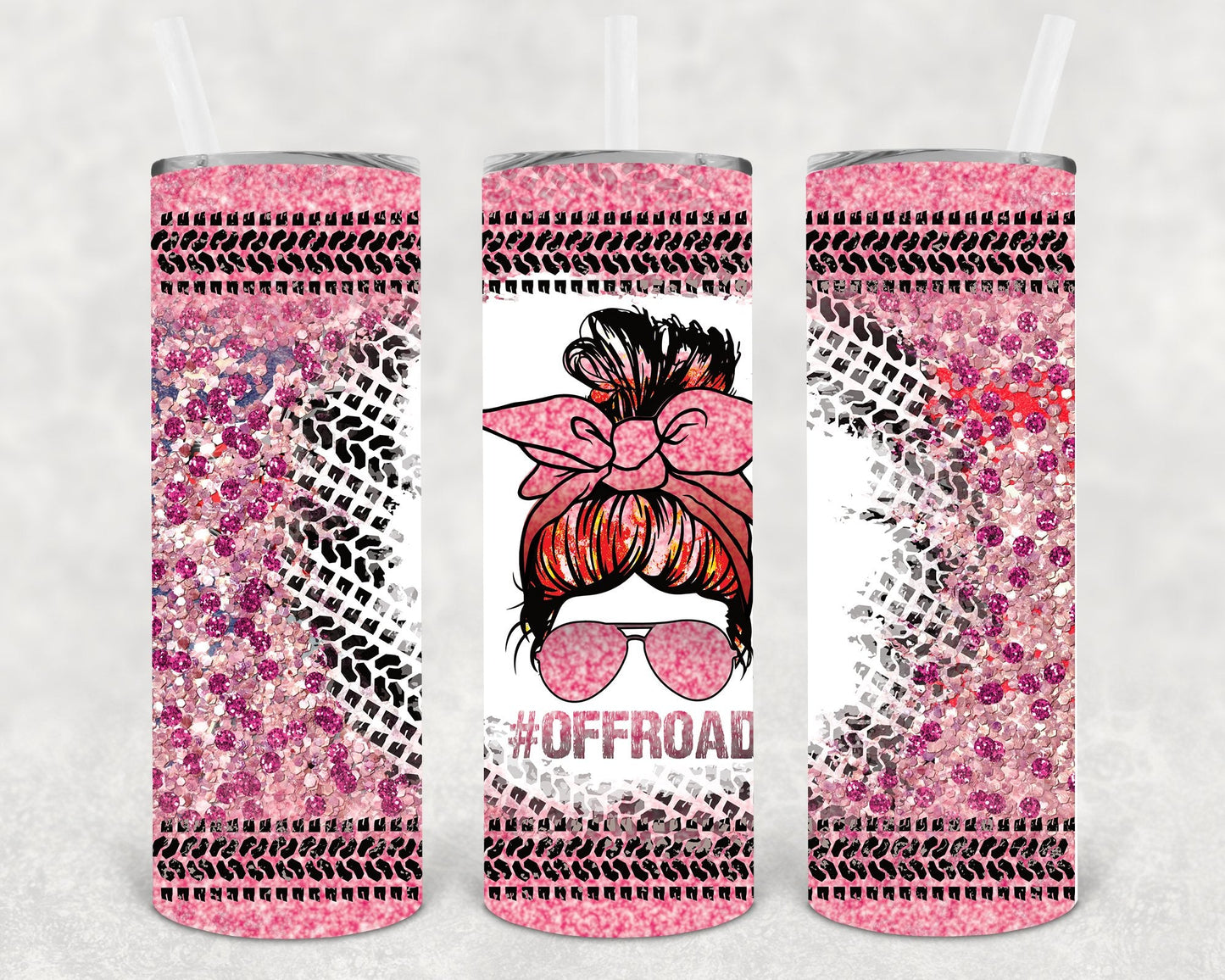 Off Road 20 oz Skinny Tumbler