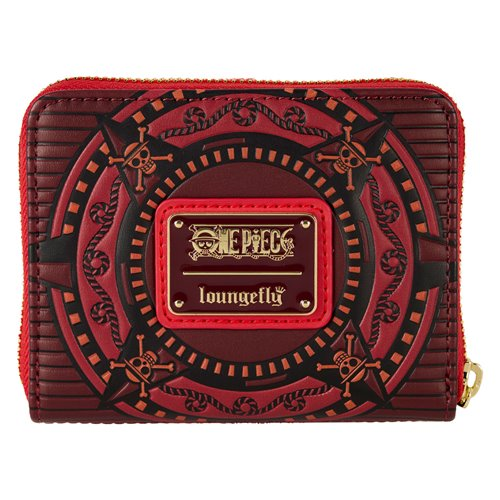 One Piece Luffy Nautical Zip-Around Wallet by Loungefly