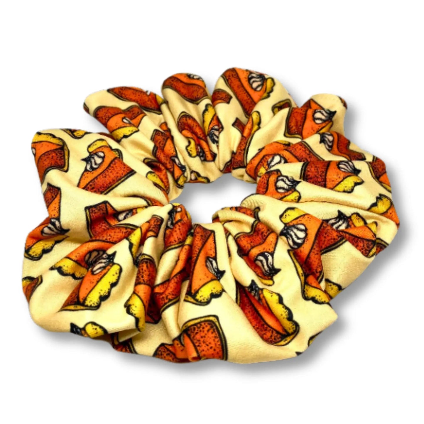 Pumpkin Pie Thanksgiving Scrunchie