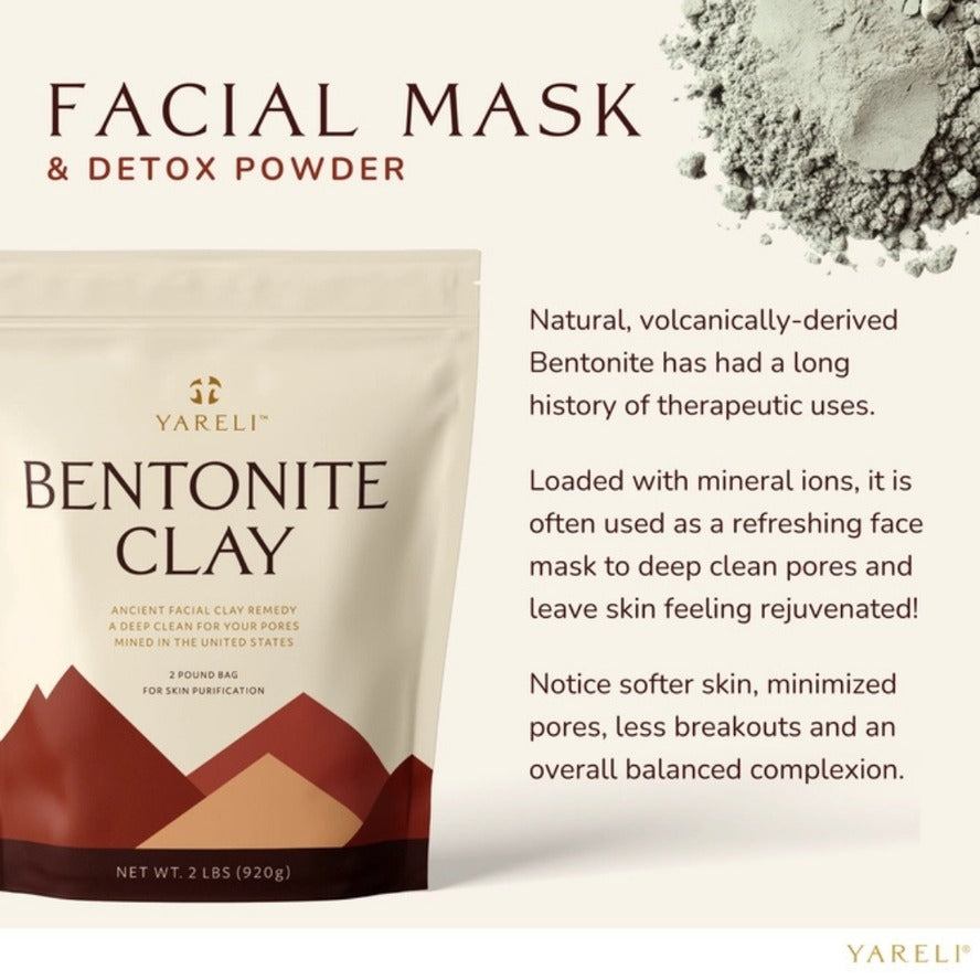 Bentonite Volcanic Clay Mask & Detox Bath For Rejuvenation-2