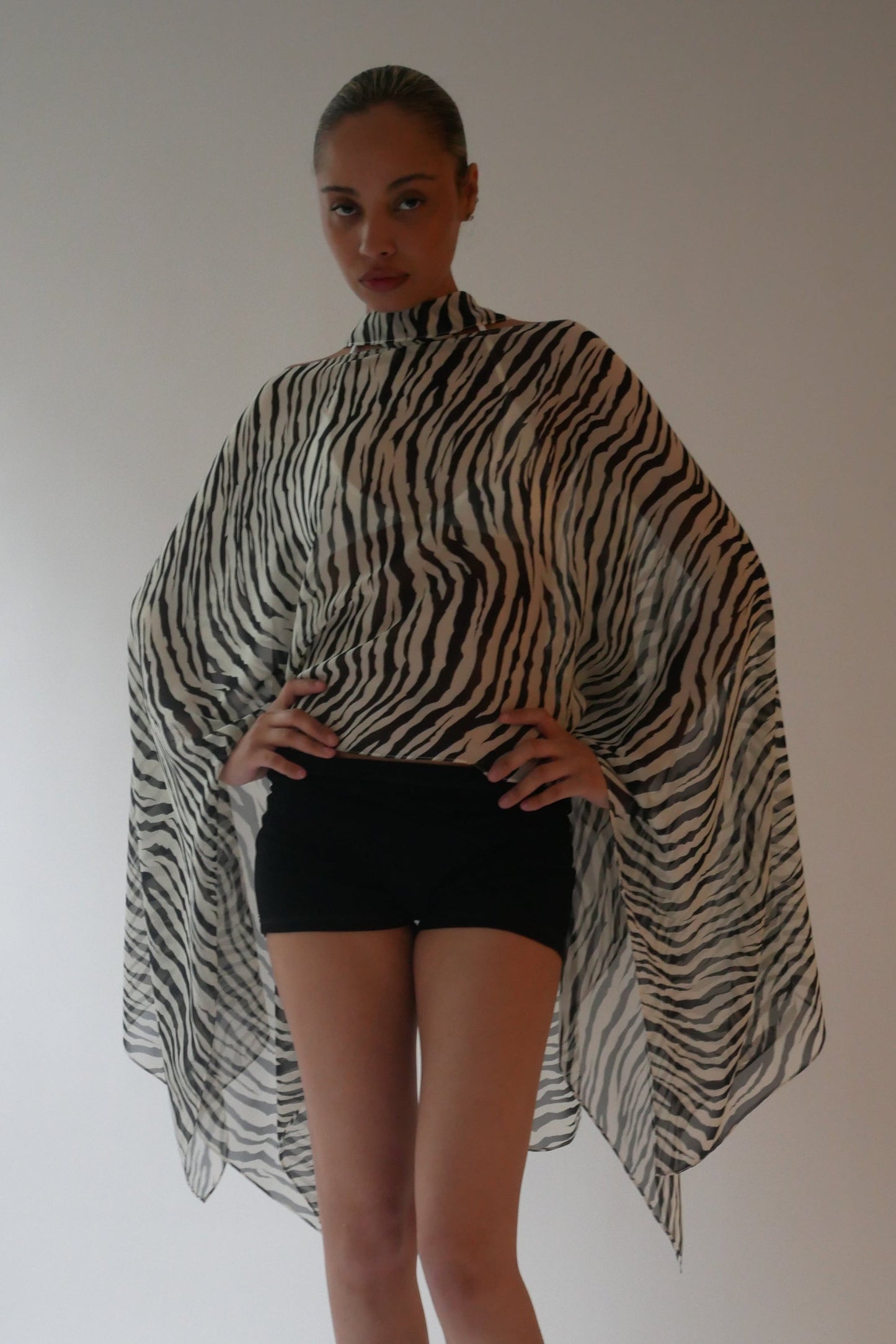 Silk Smoke Caftan