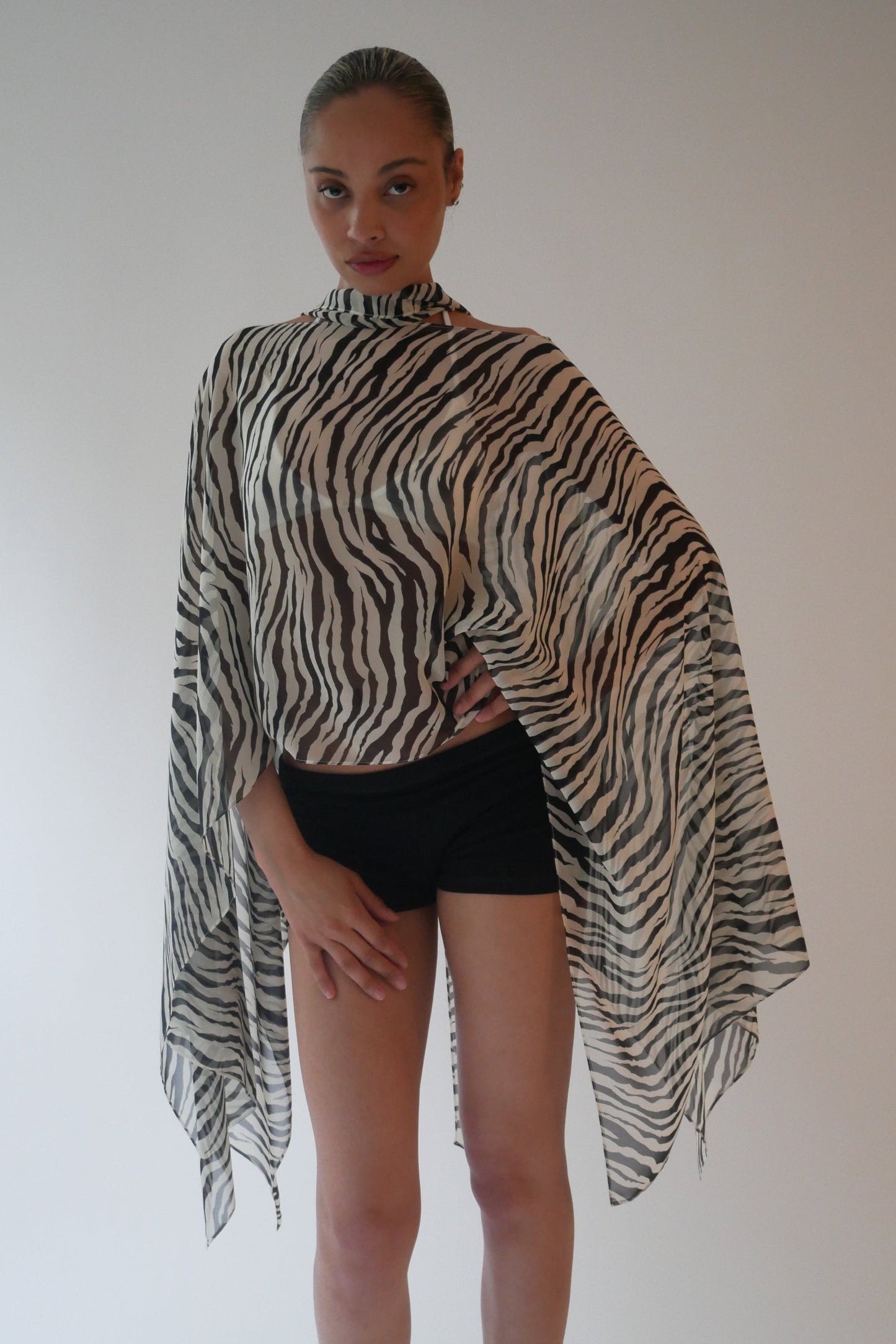 Silk Smoke Caftan