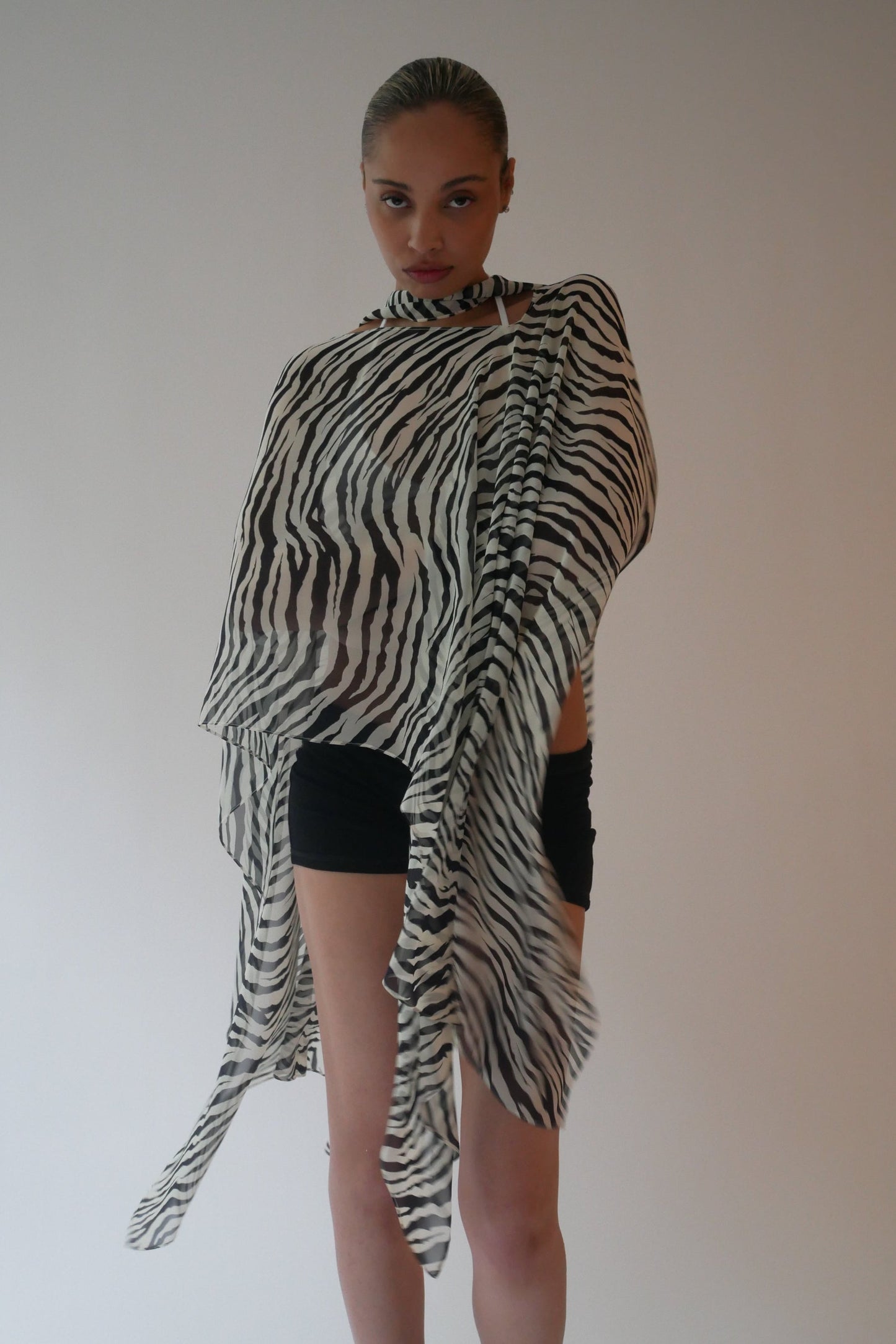 Silk Smoke Caftan