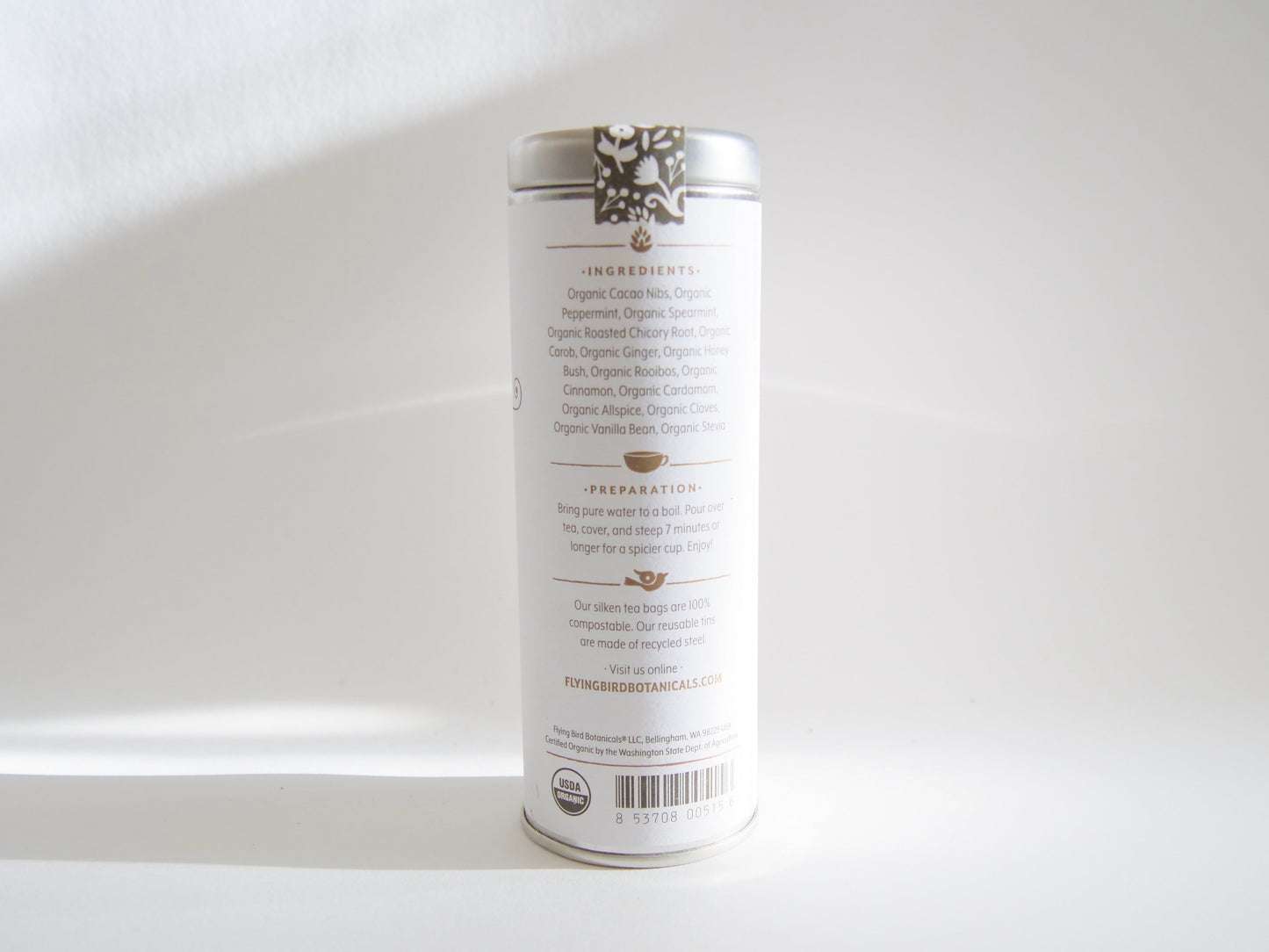 "Winter Wellness" Gift Box: Chamomile Eye Pillow, Uplifting Teas, Honey, Soy Candle & Greeting Card (Winter Dreaming)