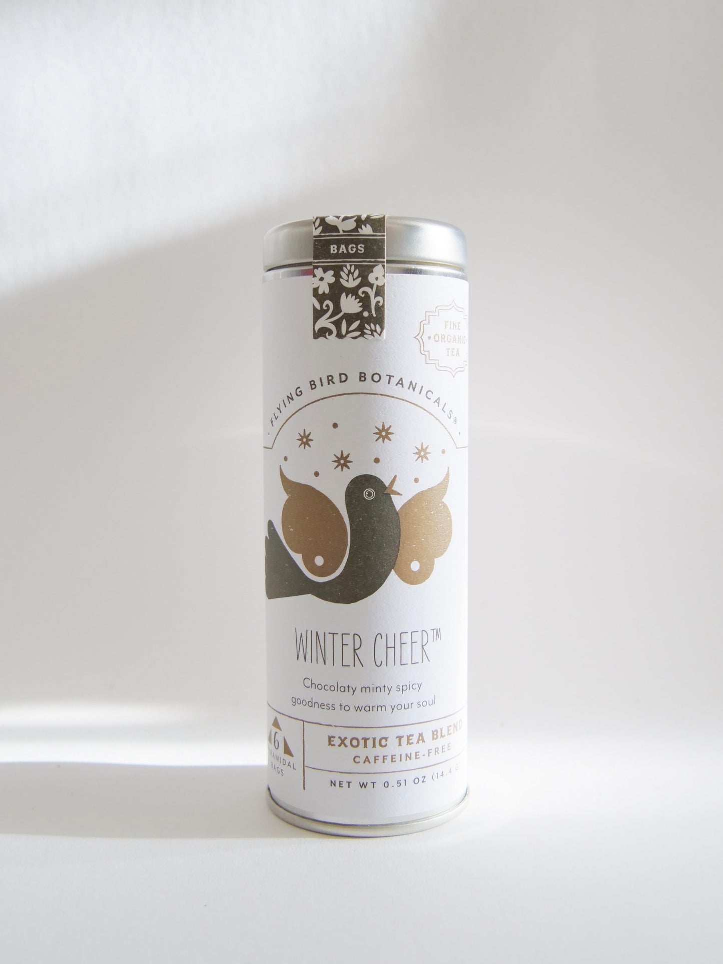 "Winter Wellness" Gift Box: Chamomile Eye Pillow, Uplifting Teas, Honey, Soy Candle & Greeting Card (Winter Dreaming)