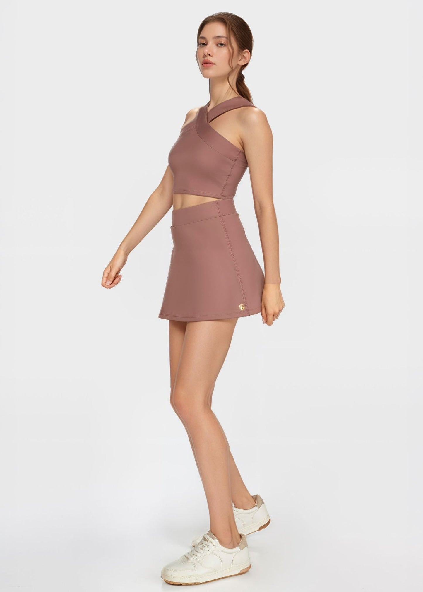 Built-in Pocket Short Tennis Skirt Made in USA