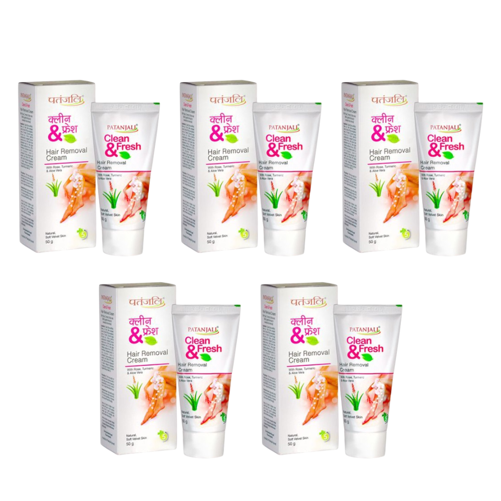 Patanjali Clean & Fresh Hair Removal Cream