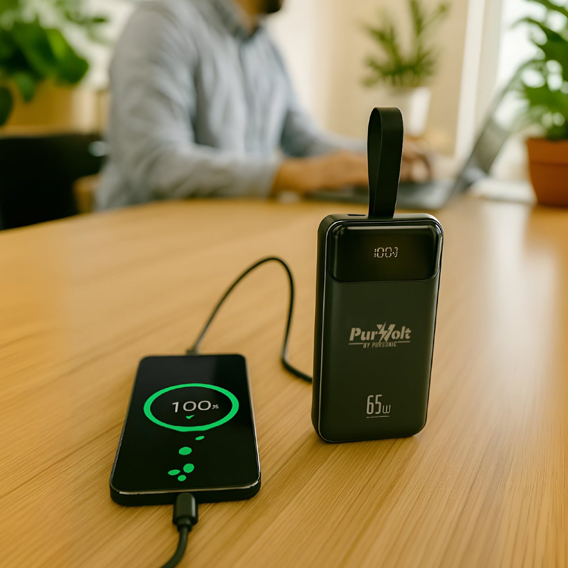 Power & Protection Bundle: 40,000mAh Power Bank, LED Fast Charger & Smart Tracker-2