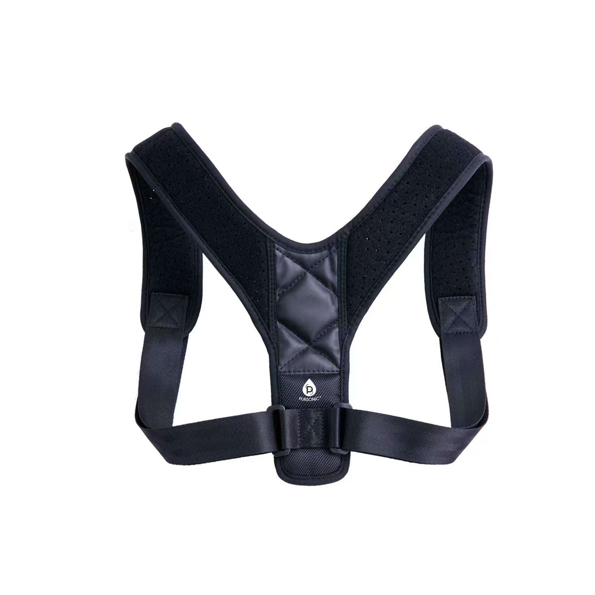 Adjustable Posture Corrector Upper Back, Neck and Clavicle Support-1