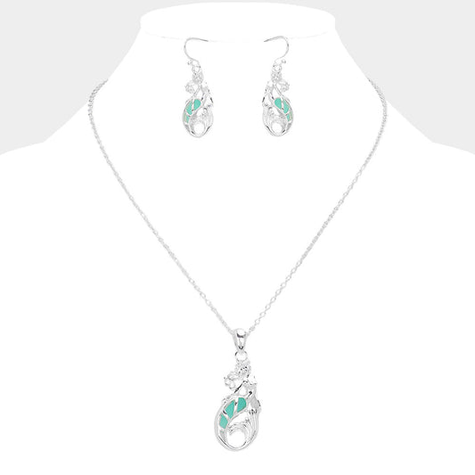 Mermaid Pendant Necklace