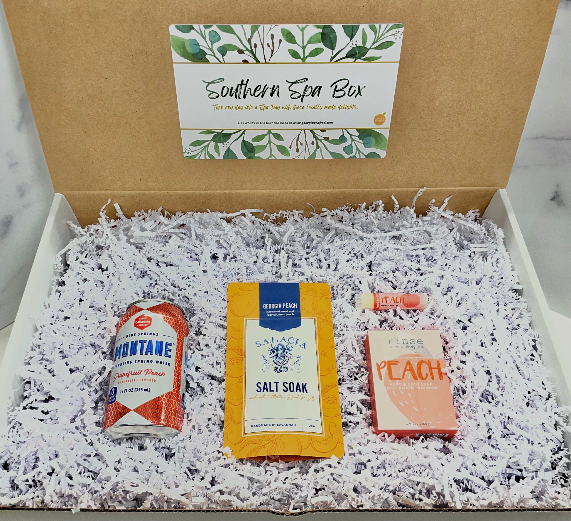 Southern Spa Gift Box- PEACH-0
