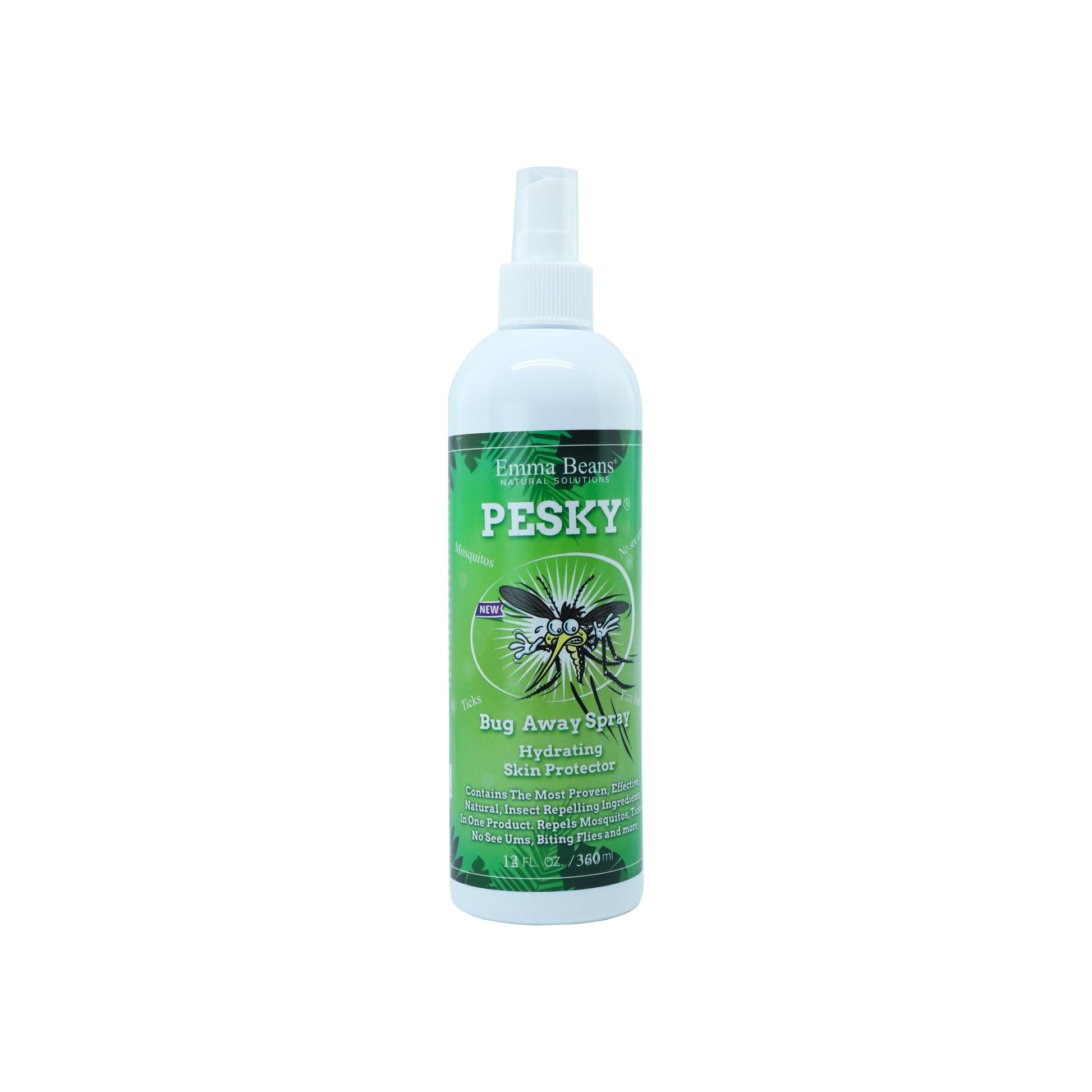 PESKY® Bug Stay Away Spray Plant-Based Insect Deterrent for No-See-Ums, Mosquitoes & Ticks 12oz-0