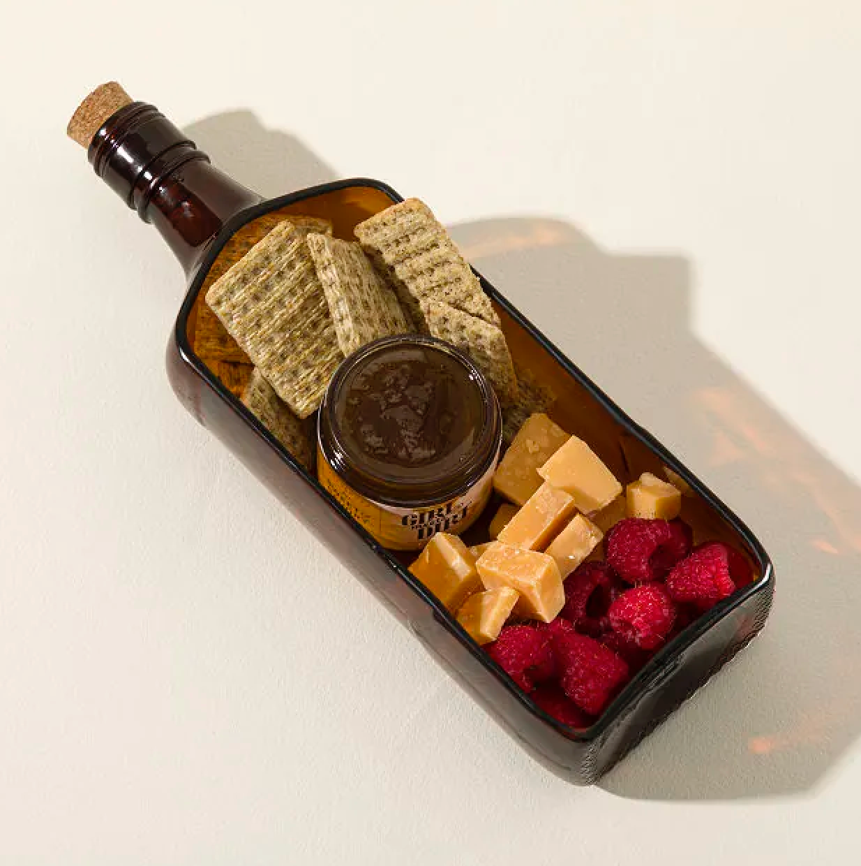 Upcycled Premium Glass & Platter Gift Set-4