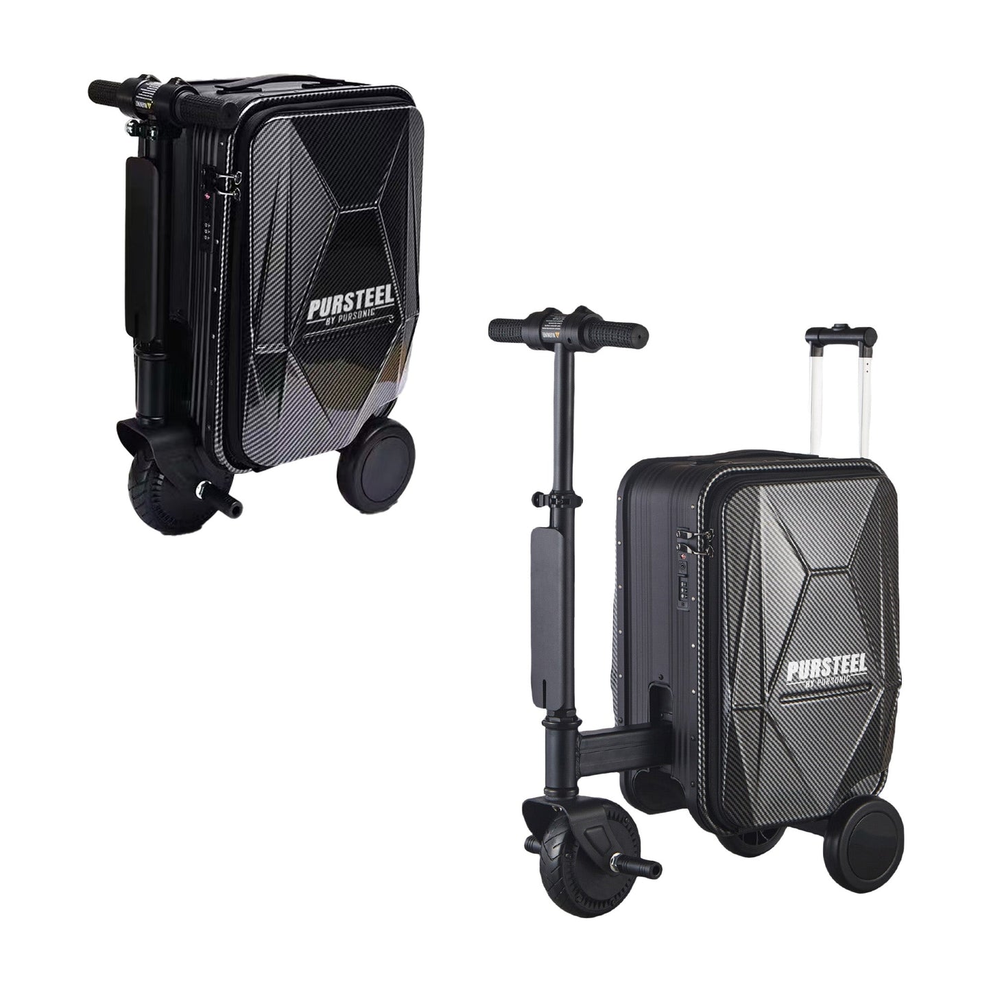 Smart Travel Bundle – Electric Scooter Luggage with Air Tag Tracking for Smooth, Safe Journeys-3