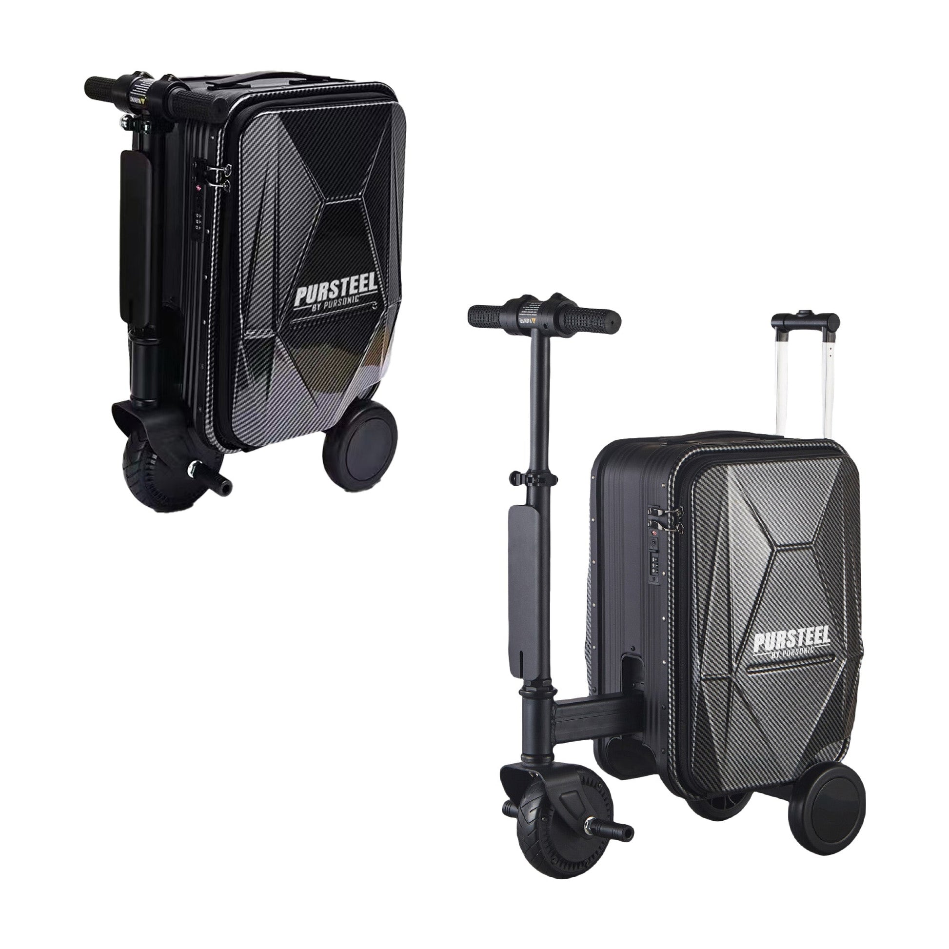 Smart Travel Bundle – Electric Scooter Luggage with Air Tag Tracking for Smooth, Safe Journeys-3