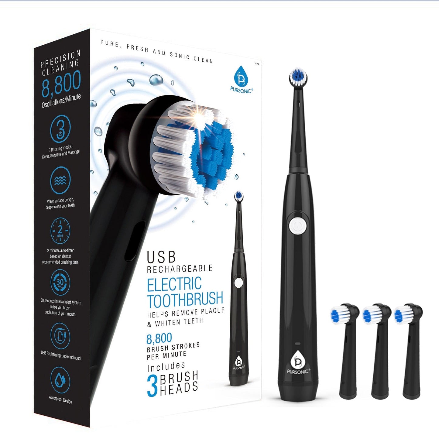 Pursonic Ultimate Oral Care Collection: Power, Portability, and Planet-Friendly Cleaning-4