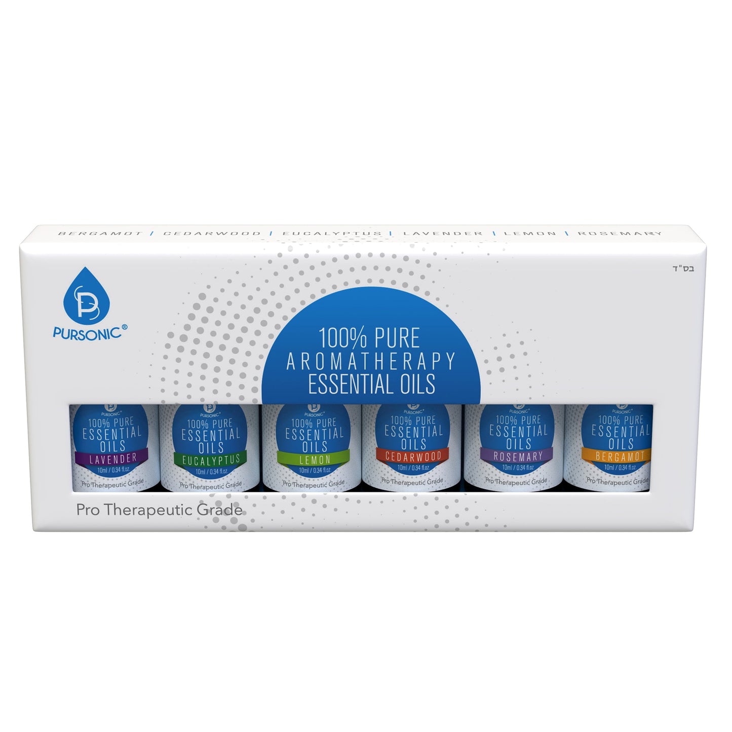 6 Pack of 100% Pure Essential Aromatherapy Oils-1