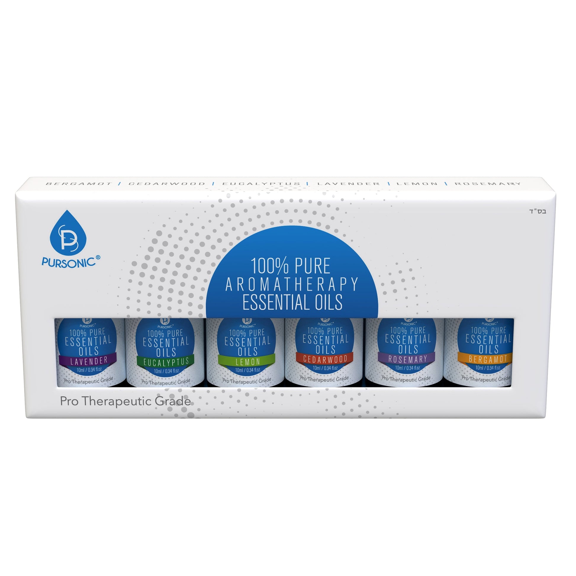 6 Pack of 100% Pure Essential Aromatherapy Oils-1