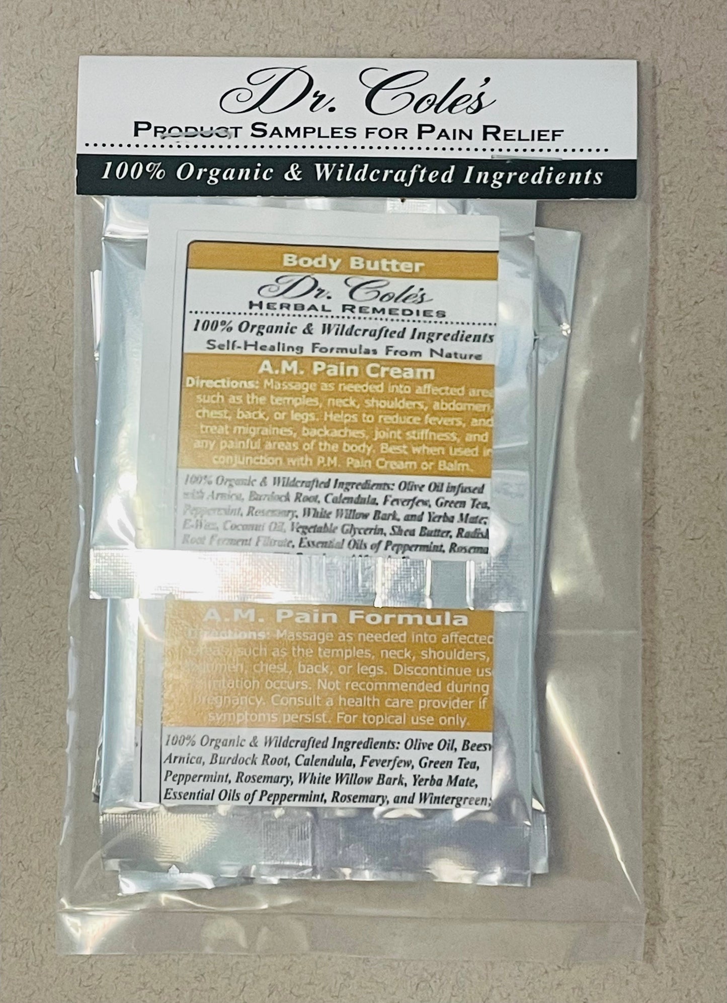 Pain Relief Sample Pack-0