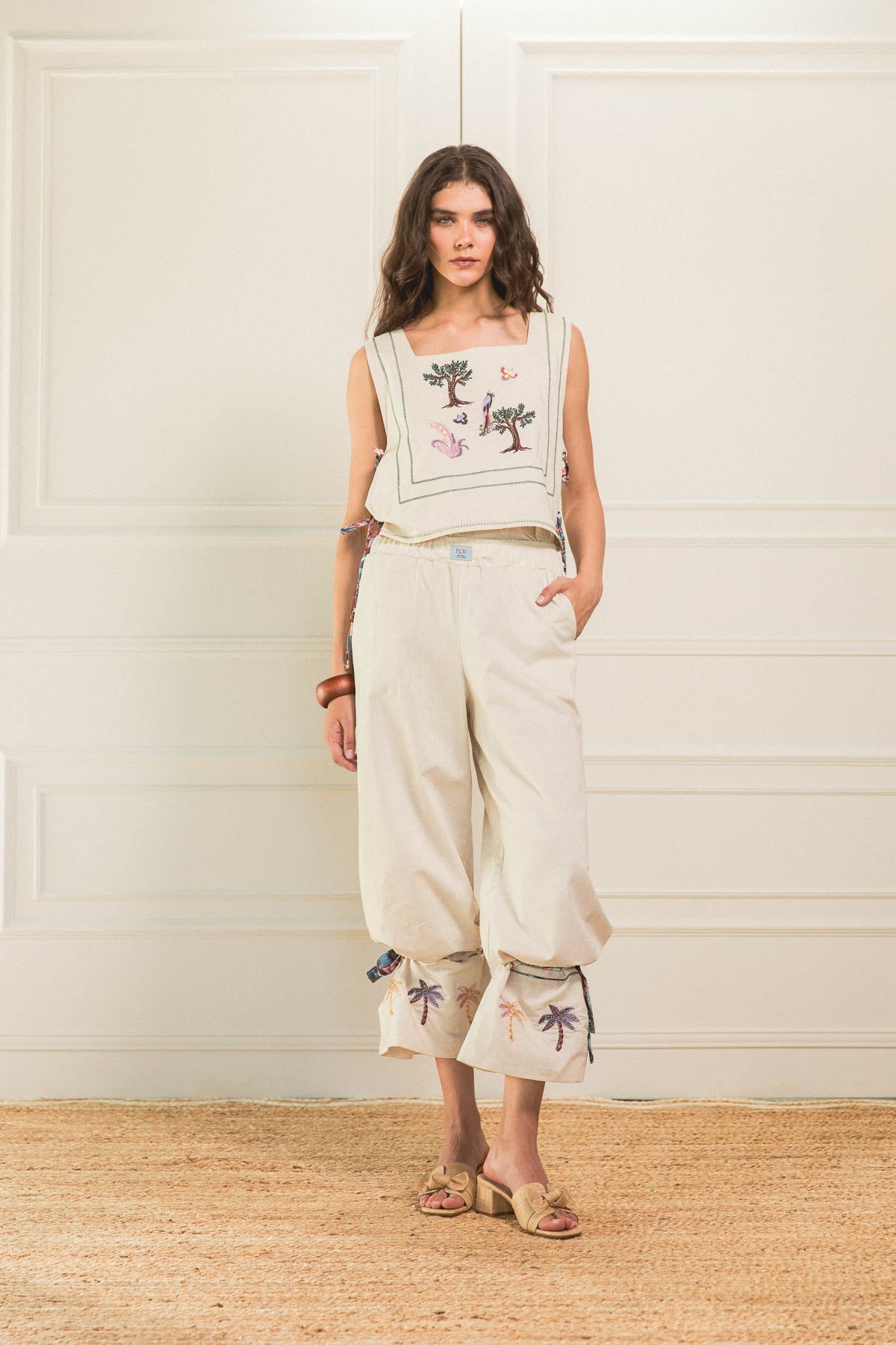 Pantalón Greenhouse Ivory