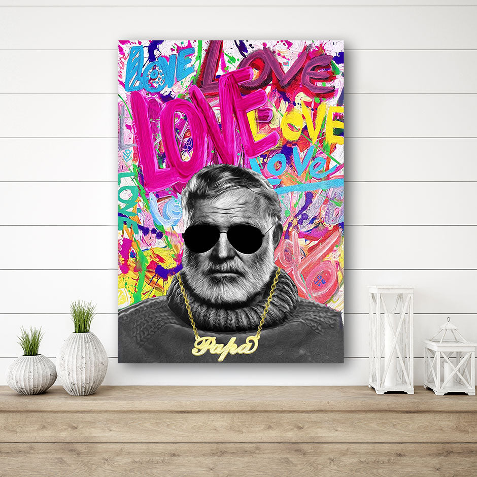 #1 Papa Love (Hand-Embellished Edition — Only 5 Available)-0