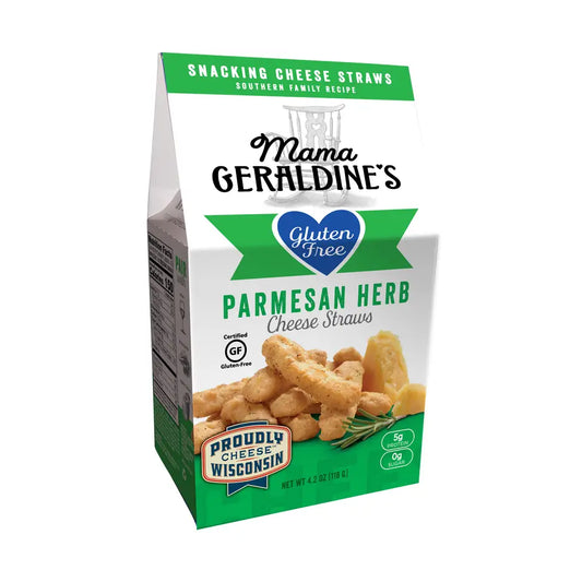Mama Geraldine's Gluten Free Parmesan Herb Cheese Straws-0