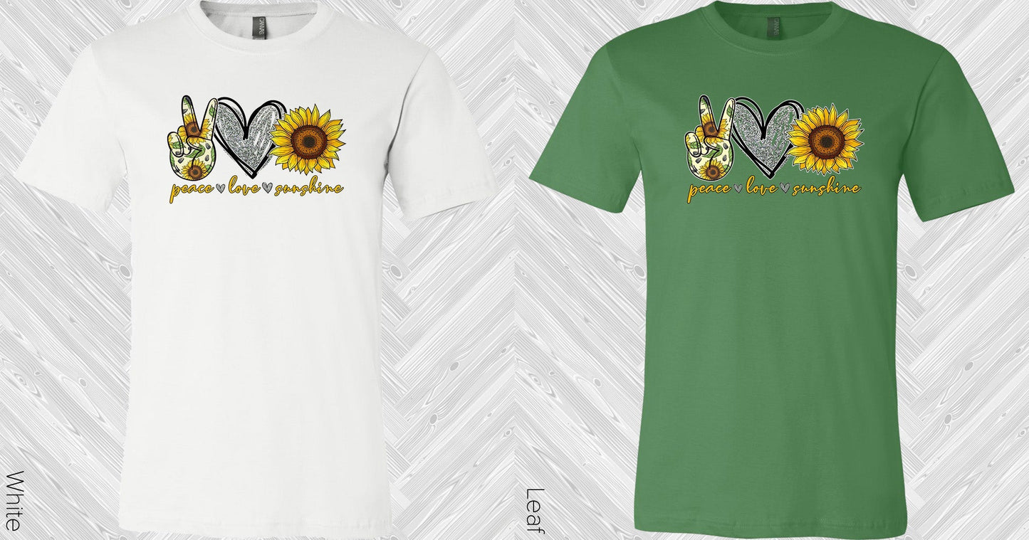 Peace Love Sunshine Graphic Tee