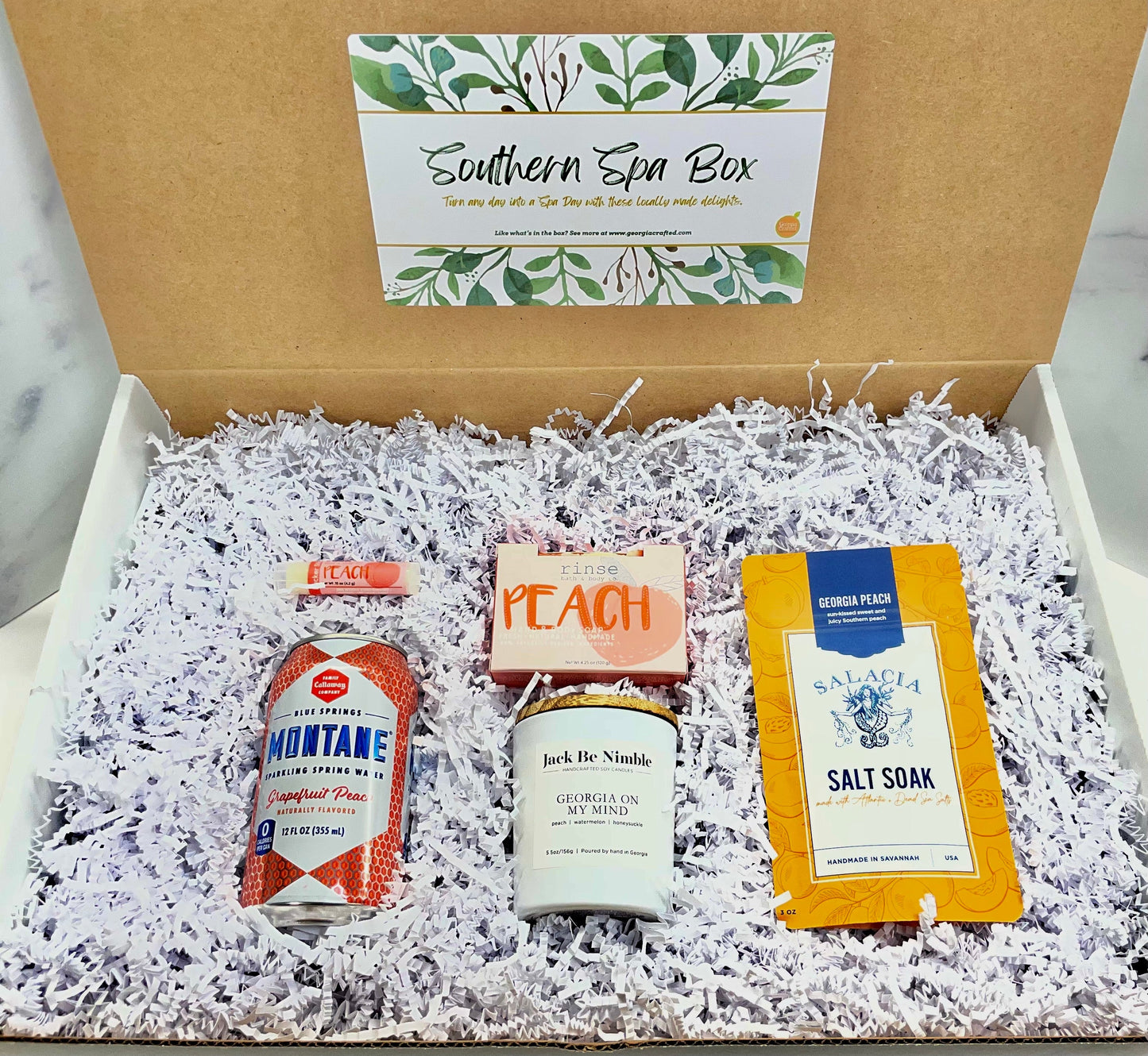Southern Spa Gift Box- PEACH DELUXE-0