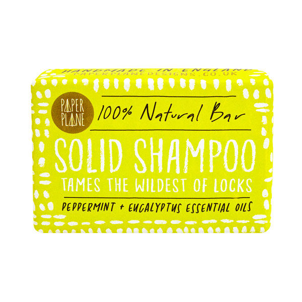 Peppermint and Eucalyptus 100% Natural Vegan Plastic-free Solid Shampoo-4