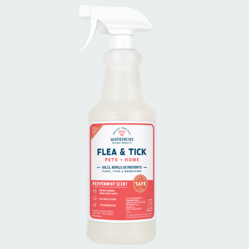 Wondercide Peppermint Natural Flea & Tick Spray for Pets & Home