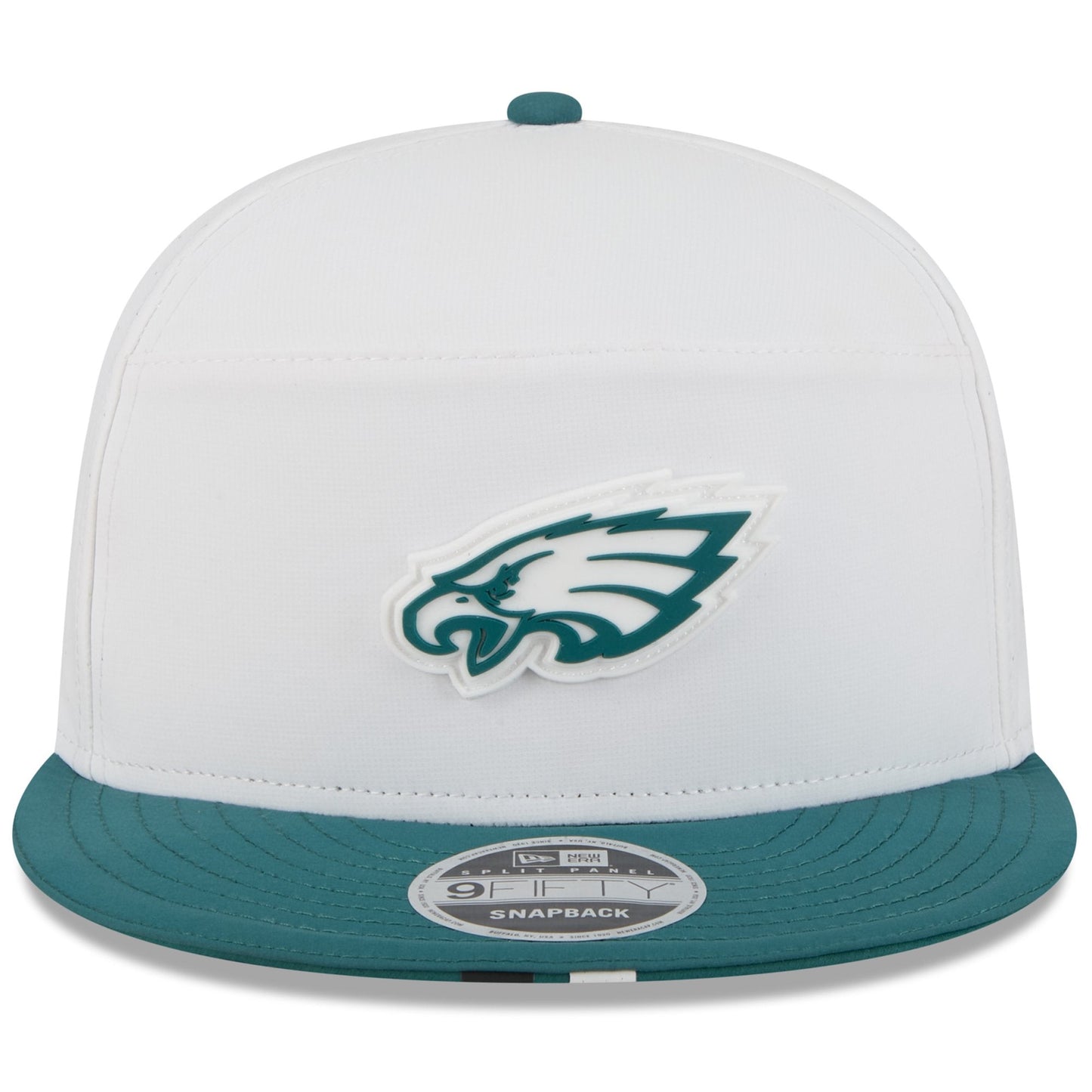 Philadelphia Eagles - 9Fifty 2025 Training Split Panel Snapback Adjustable Hat, New Era
