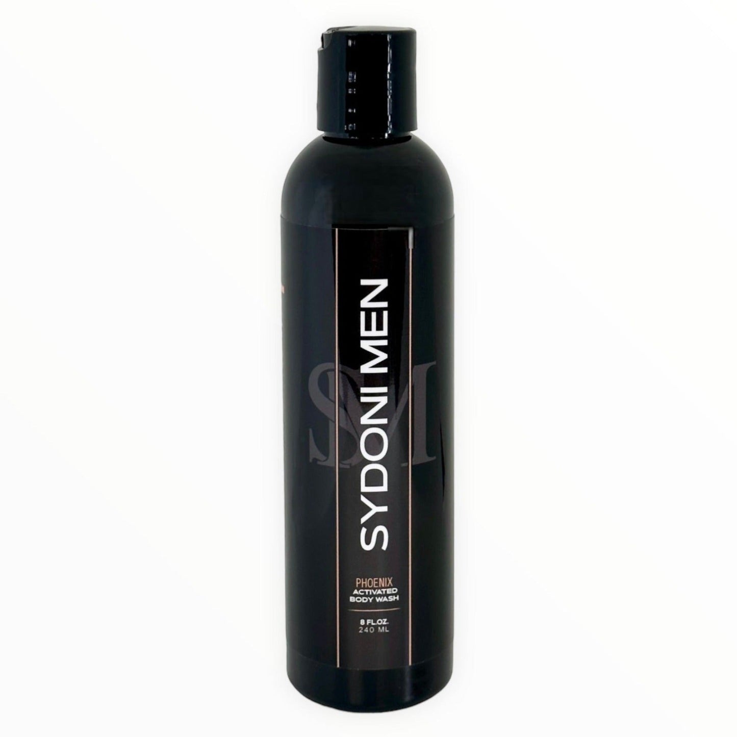 SYDONI MEN PHOENIX ACTIVATED BODY WASH  | Refresh, Energize & Rebalance Net. Wt. 8 oz. 240ml