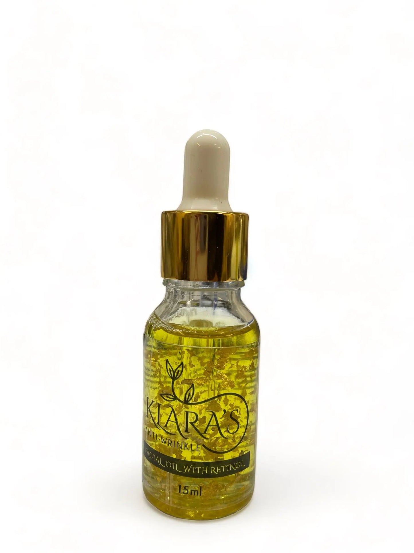 Retinol Boost Facial Oil with 24K Gold Flakes-5
