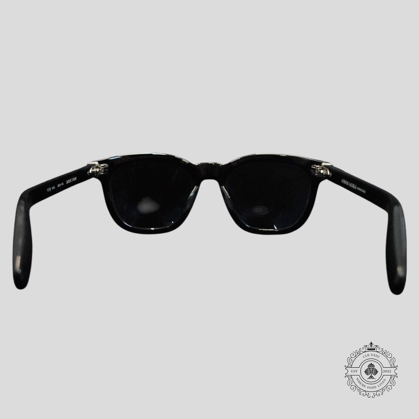 Chrome Hearts Smoke Show Glasses in Black/Silver