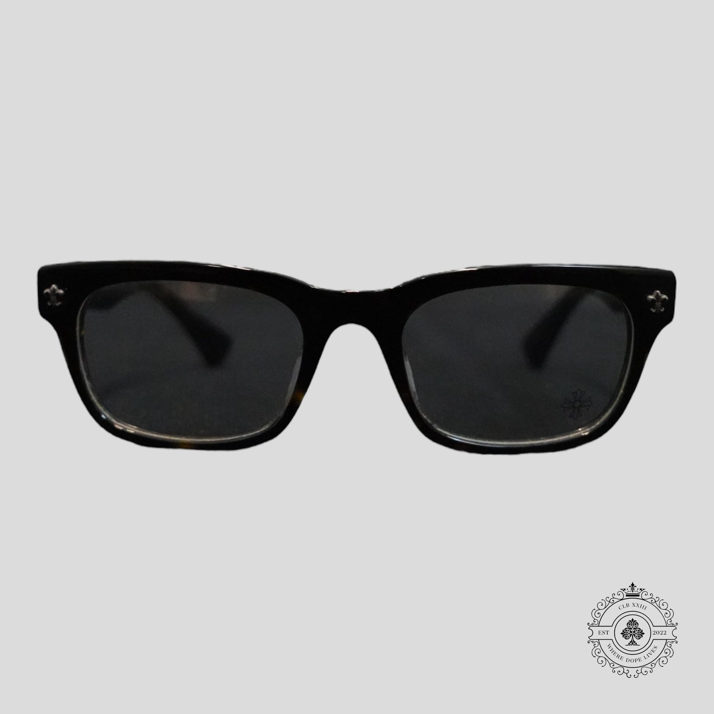 Chrome Hearts Gittin Any? Glasses in Tortoise Shell/Silver