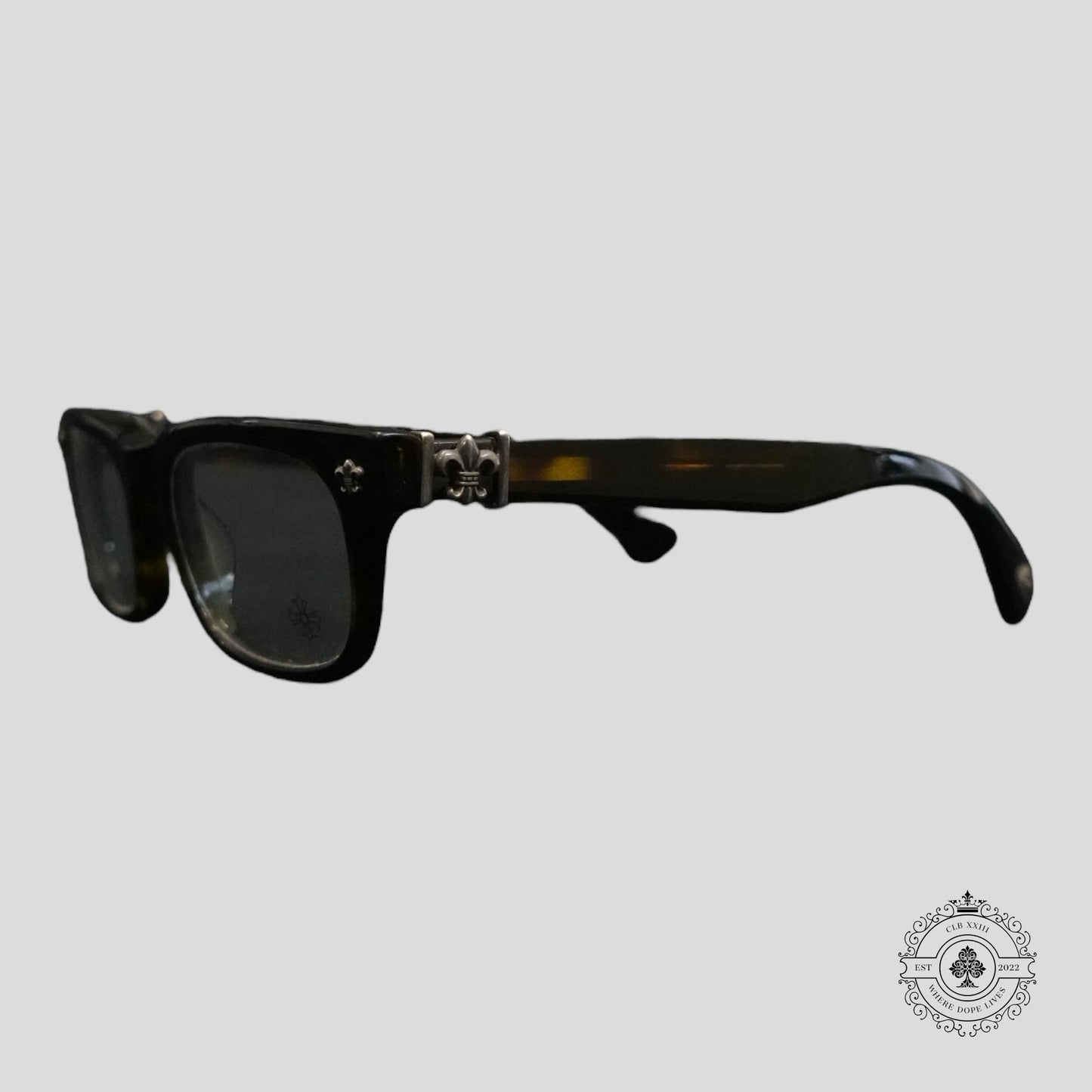 Chrome Hearts Gittin Any? Glasses in Tortoise Shell/Silver