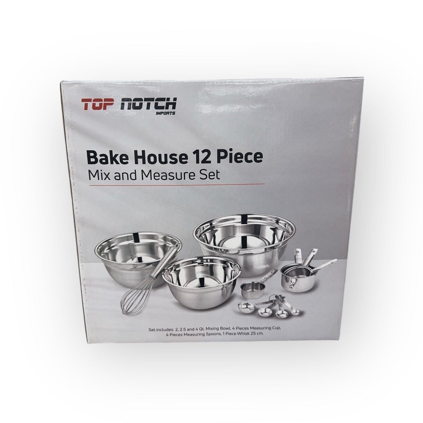 Top Notch Bake House 12 Piece Mix and Measure Set