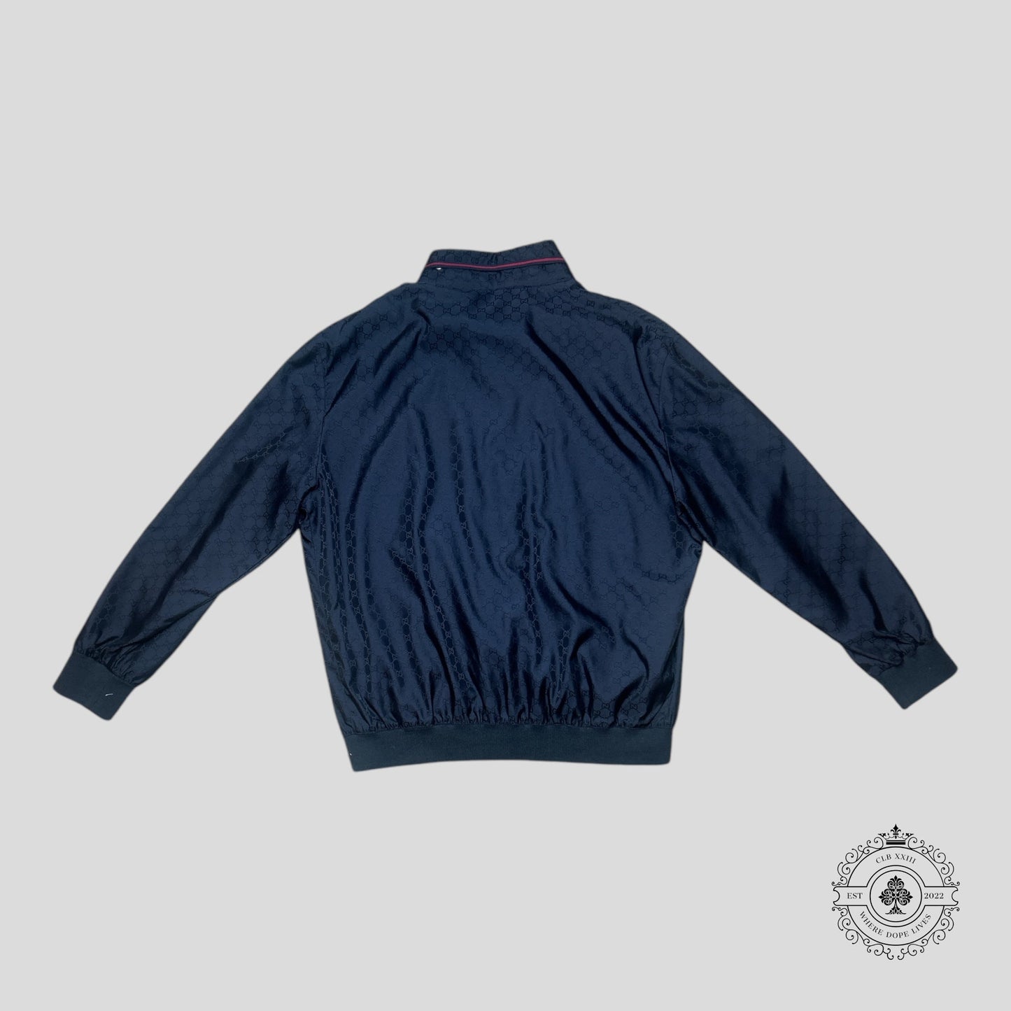 Gucci Jacquard Windbreaker in Black