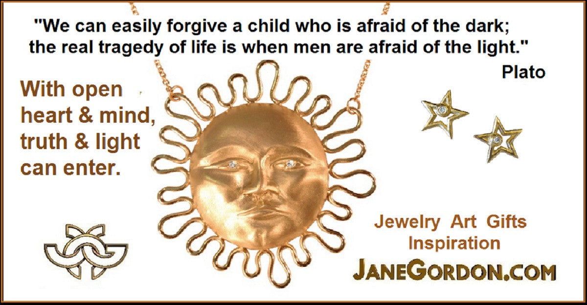Someone to Watch Over Me-Sterling silver, diamond eyes Face clip pendant/ enhancer-8