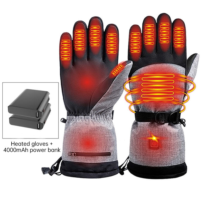 Plug in heated gloves 
