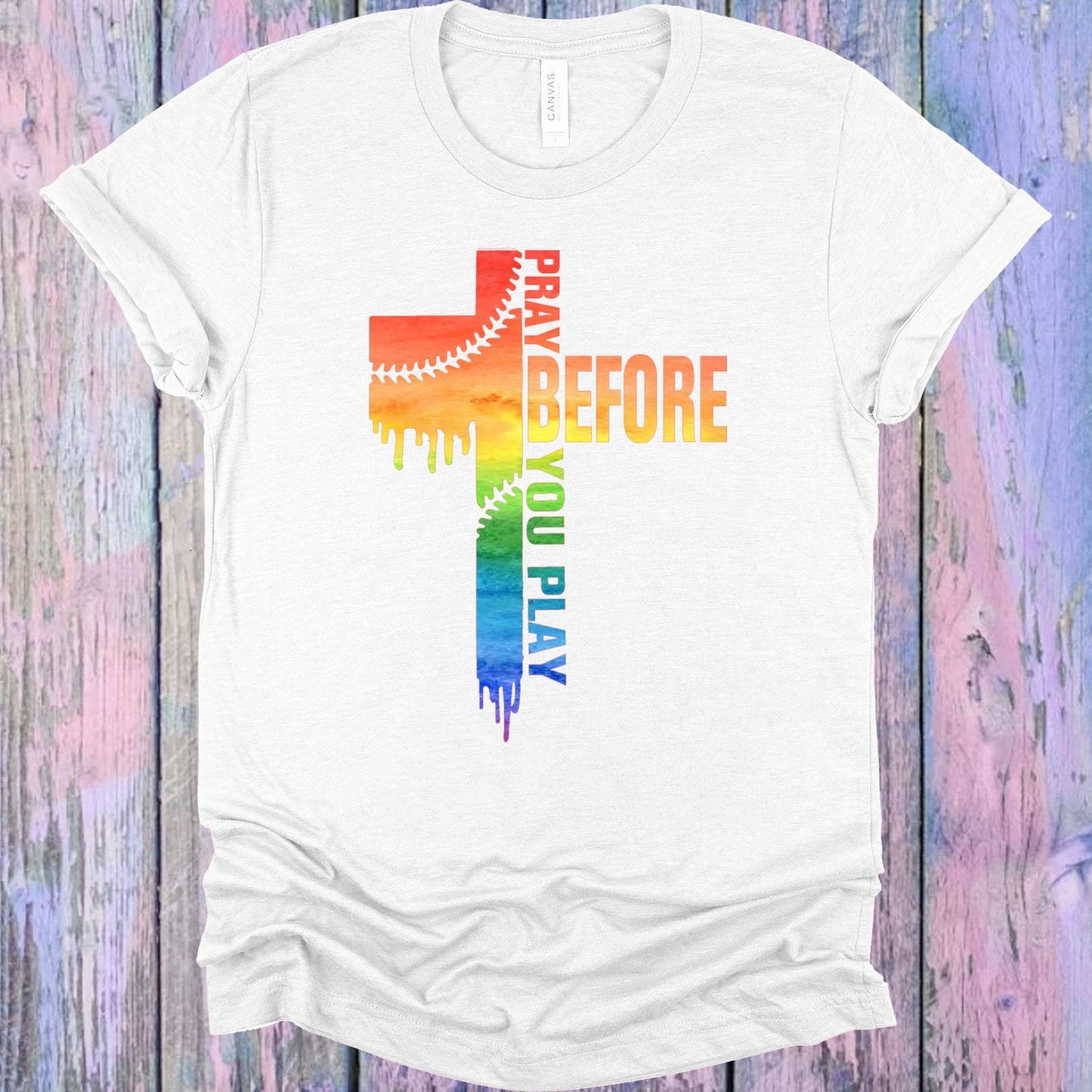 Pray Before You Play Graphic Tee